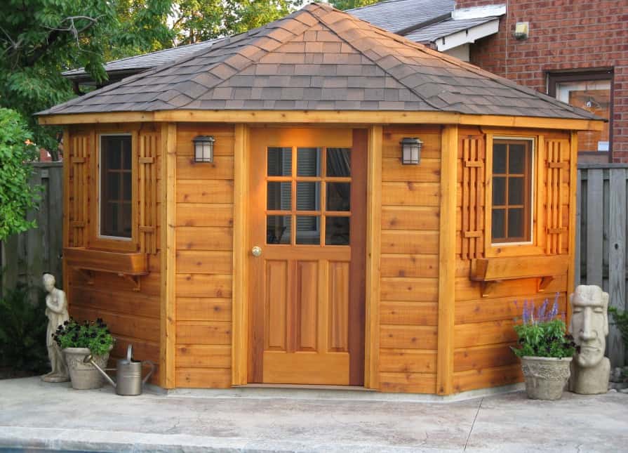 Western Red Cedar Pool House