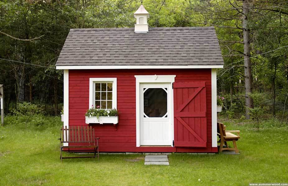 How-To Choose an Attractive Color Scheme for Your Shed - Summerstyle